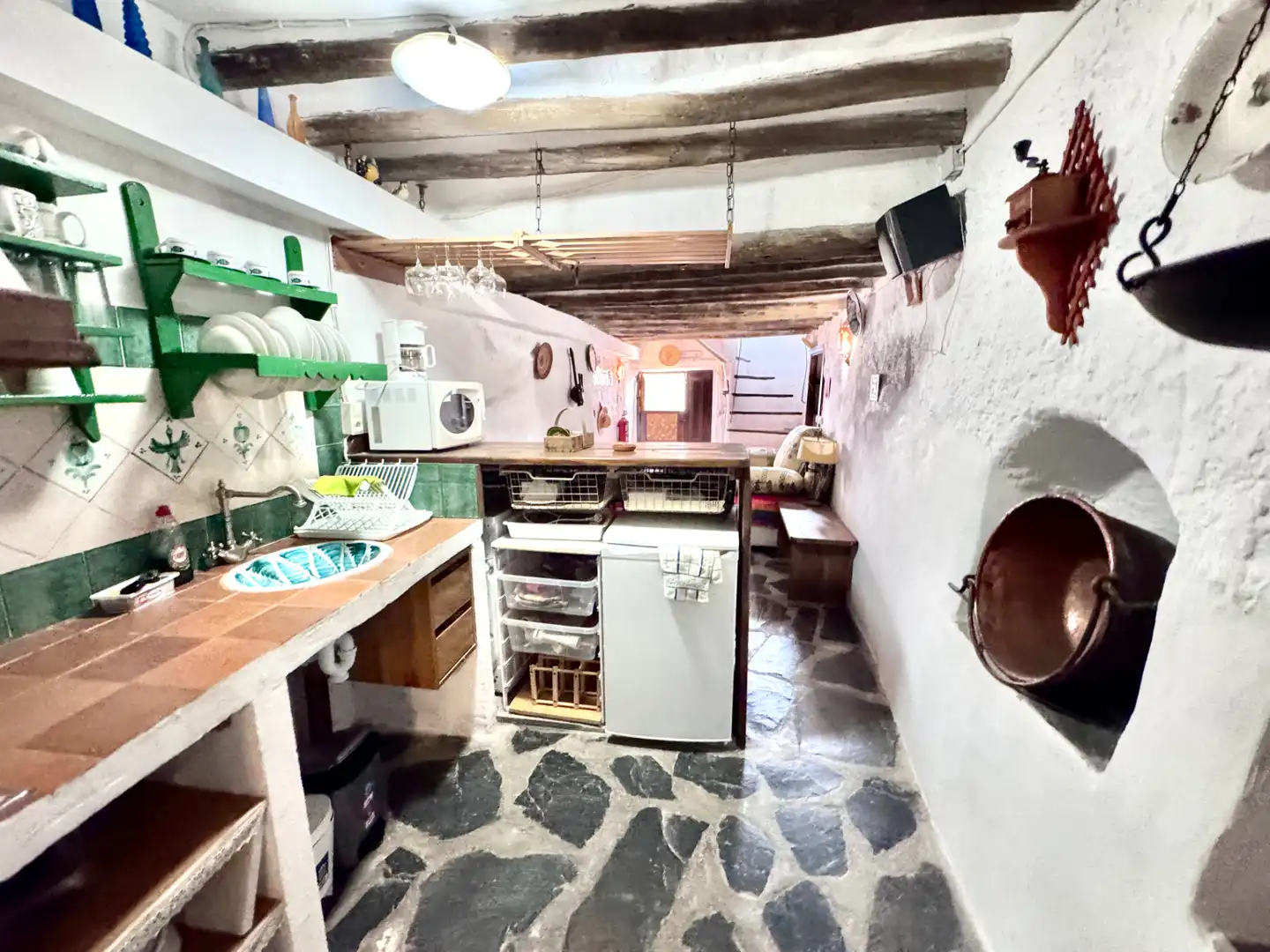 Cuina de Casa o xalet en venda en Nevada amb Aire condicionat, Calefacció i Terrassa