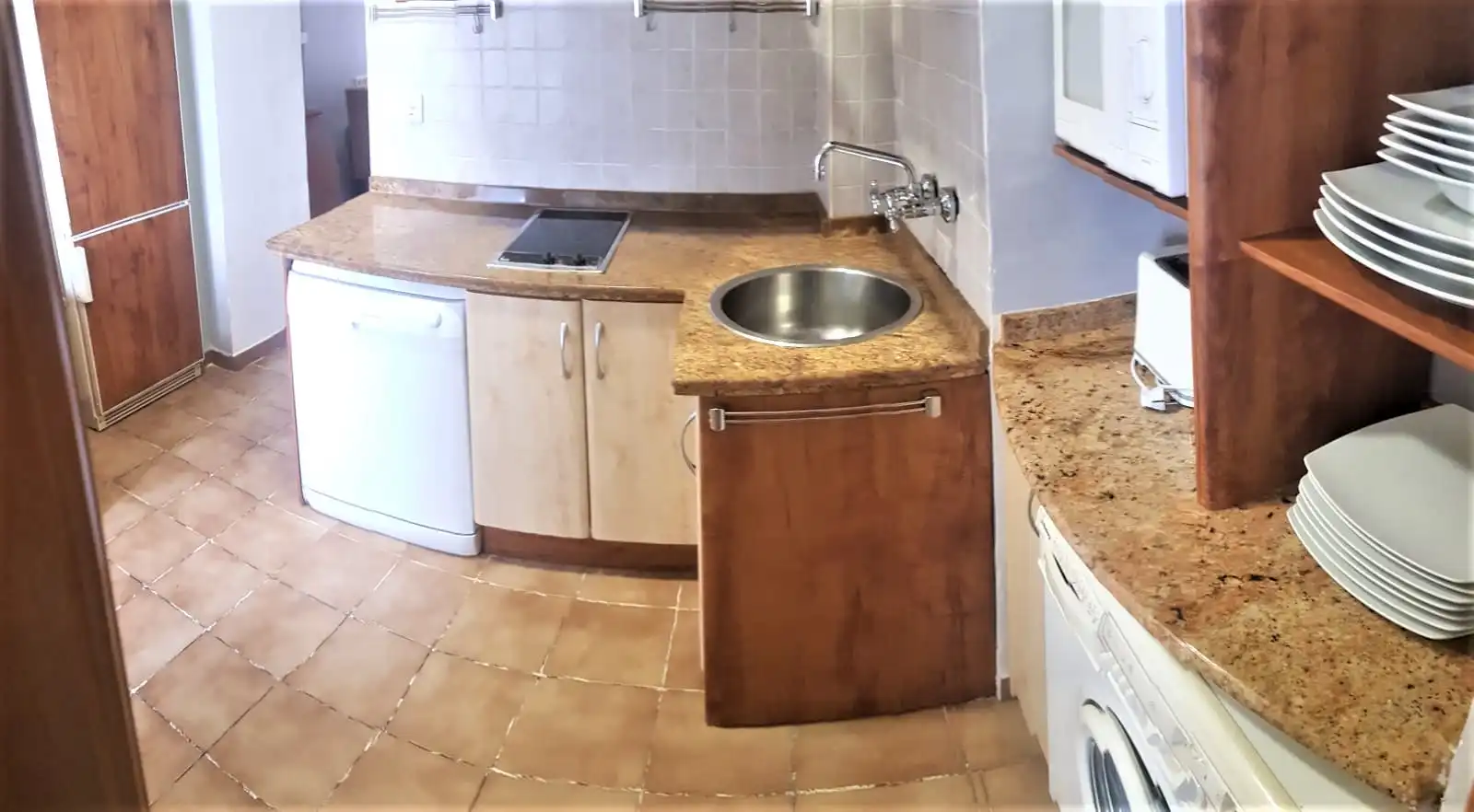 Kitchen of Apartments for rent in Cáceres  with Air Conditioner, Heating and Furnished