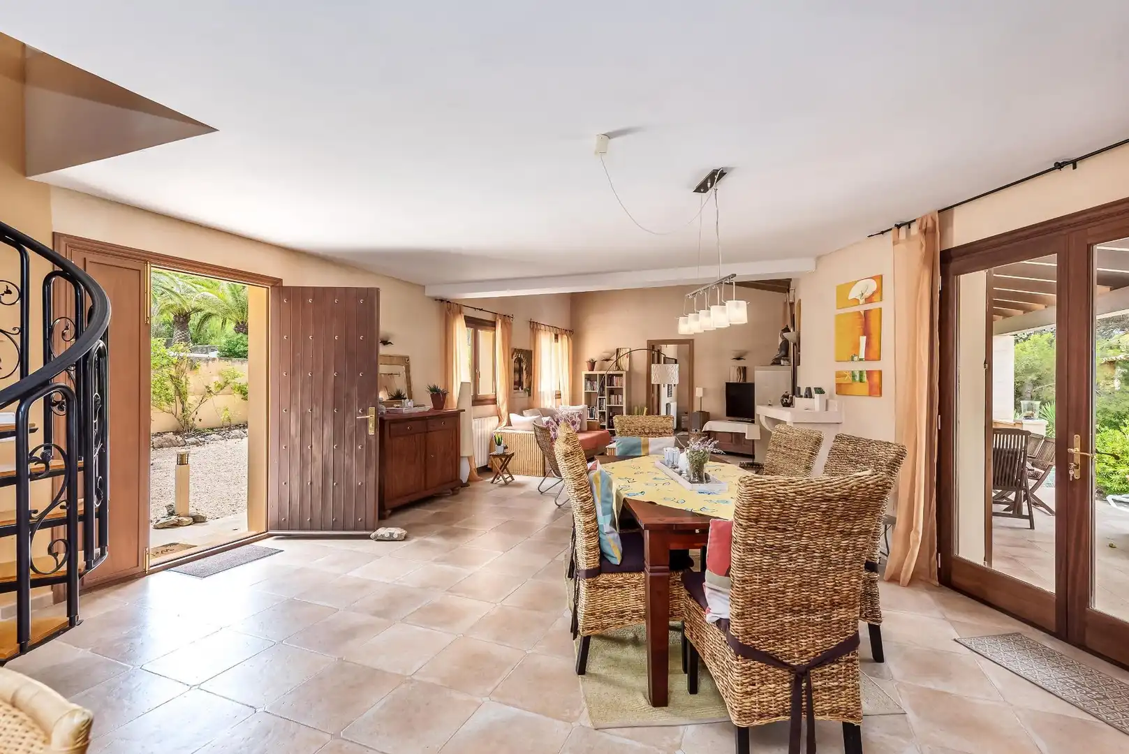 Dining room of Houses for sale in Artà  with Air Conditioner, Heating and Terrace