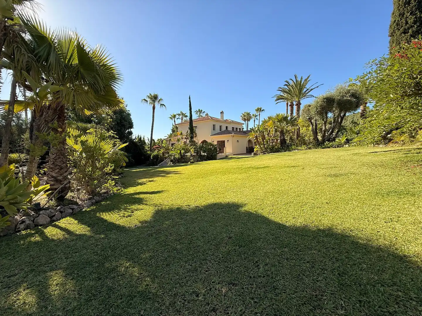 Jardí de Casa o xalet en venda en Estepona amb Aire condicionat, Jardí privat i Terrassa