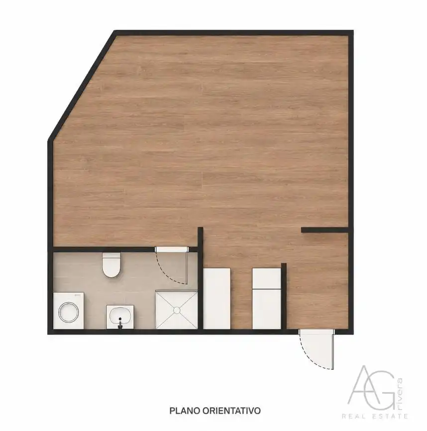 Study for rent in Madrid  with Heating