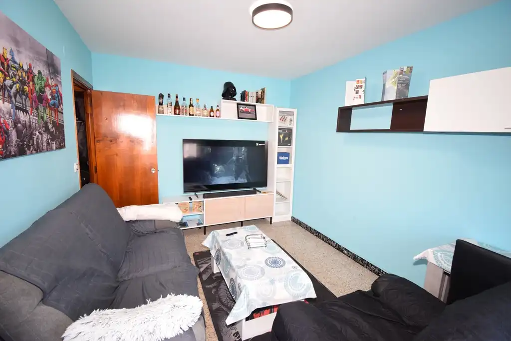 Living room of Flat for sale in Miño  with Terrace, Furnished and Washing machine