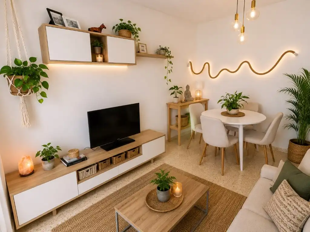 Living room of Flat for sale in Sant Pere de Ribes  with Air Conditioner, Heating and Balcony