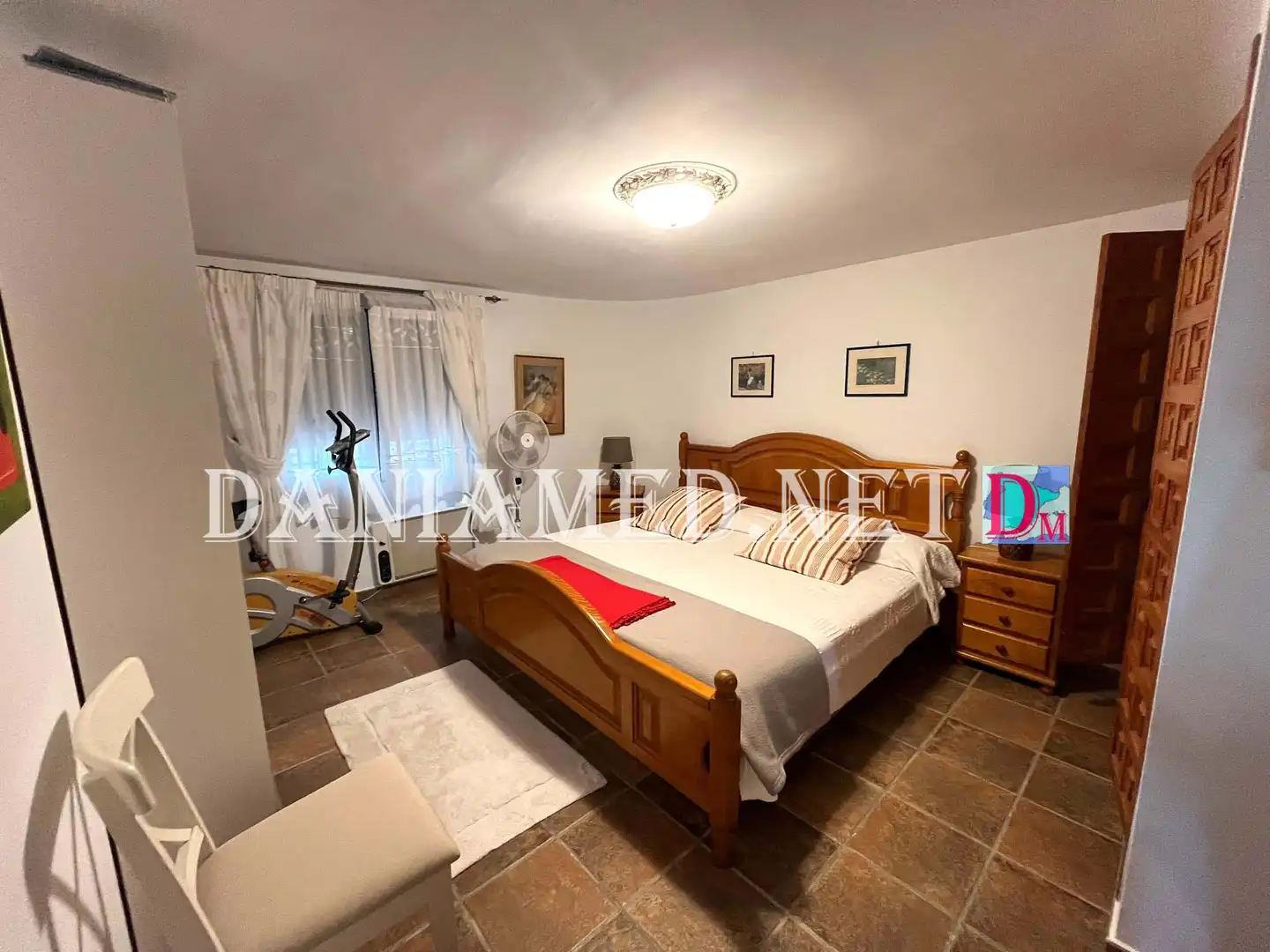 Schlafzimmer von Haus oder Chalet zum Verkauf in Pego mit Klimaanlage, Heizung und Privatgarten