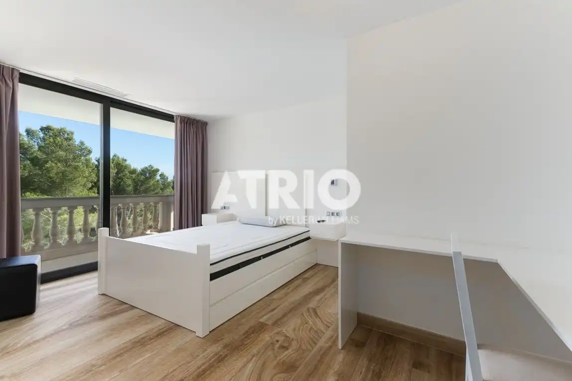 Dormitori de Casa o xalet de lloguer en  Palma de Mallorca amb Aire condicionat, Calefacció i Jardí privat