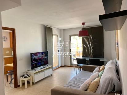 Sala d'estar de Àtic en venda en Santa Eulària des Riu amb Aire condicionat, Calefacció i Terrassa