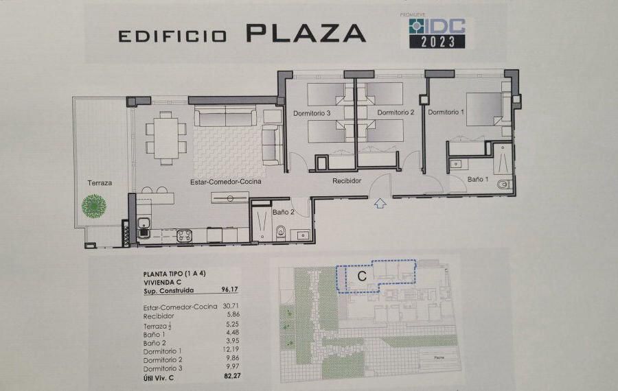 Flat for sale in Vila-real  with Terrace, Storage room and Community pool