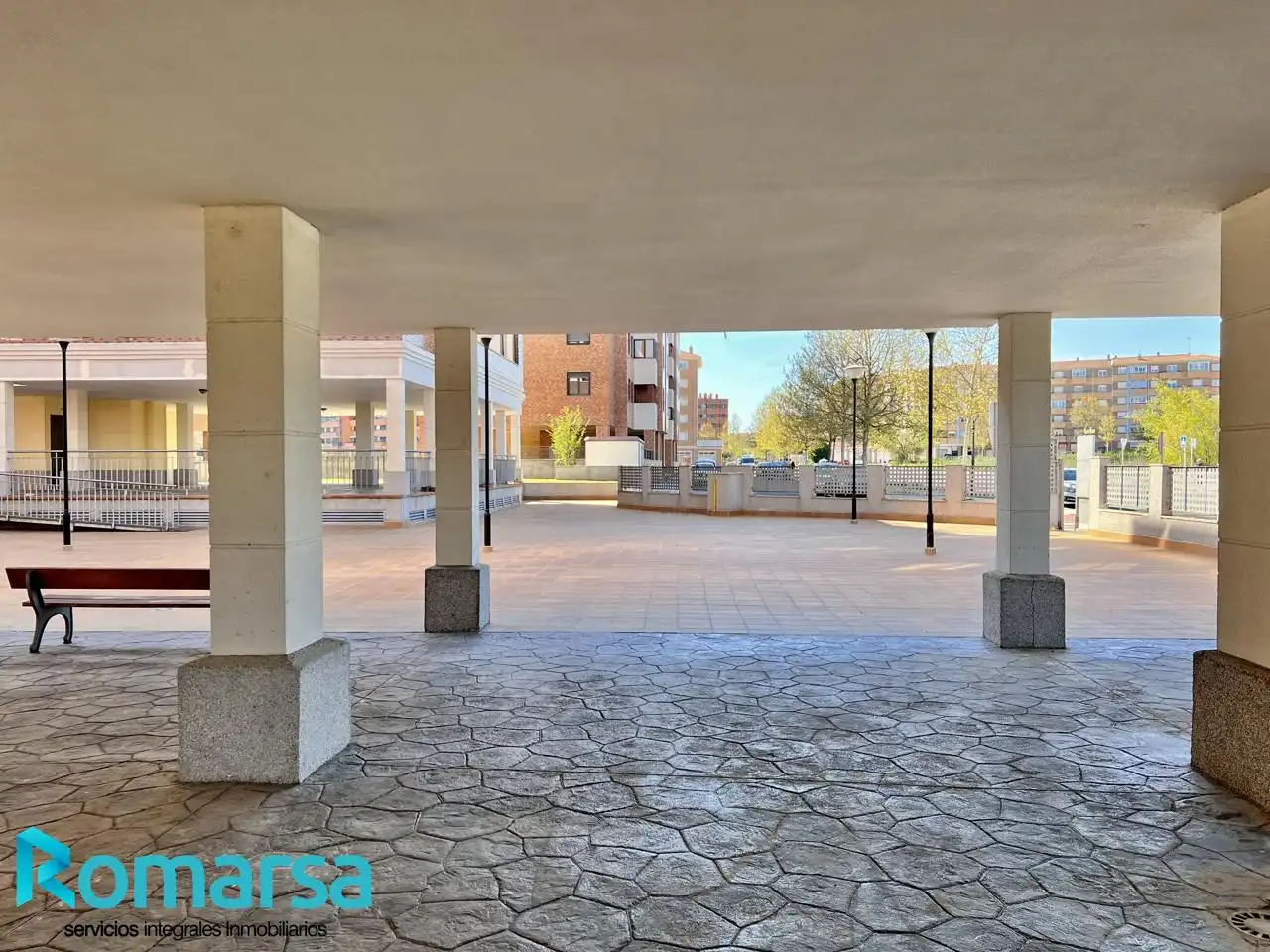 Terrace of Flat for rent in Ávila  with Heating, Furnished and Community pool