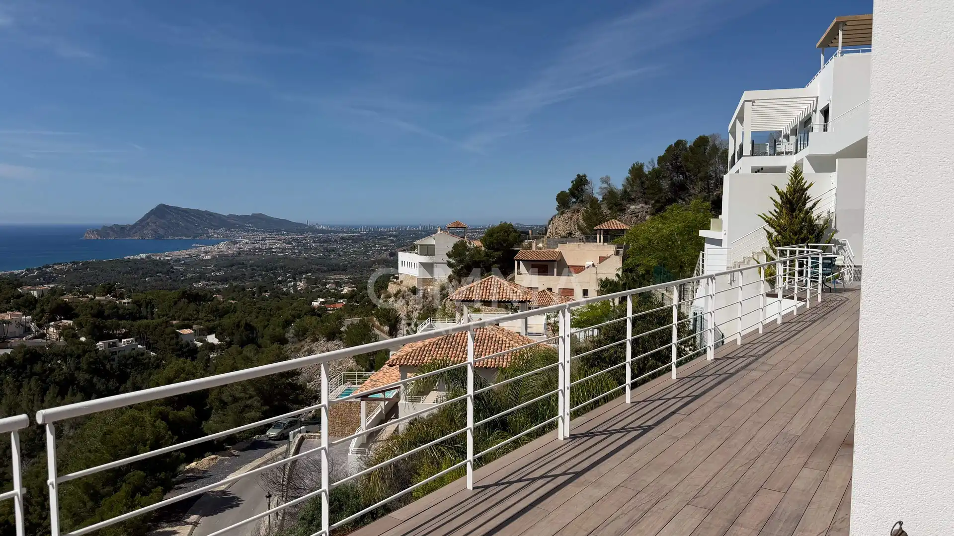 Vista exterior de Casa o chalet en venta en Altea con Calefacción y Piscina