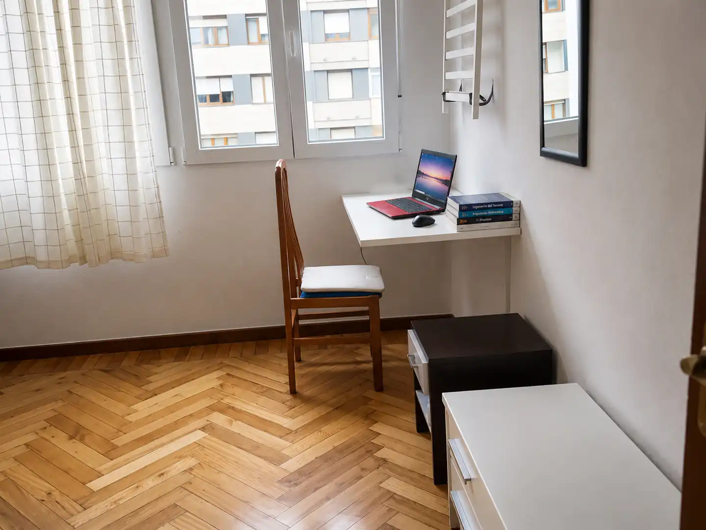 Balcony of Flat for rent in Santander  with Furnished and Oven