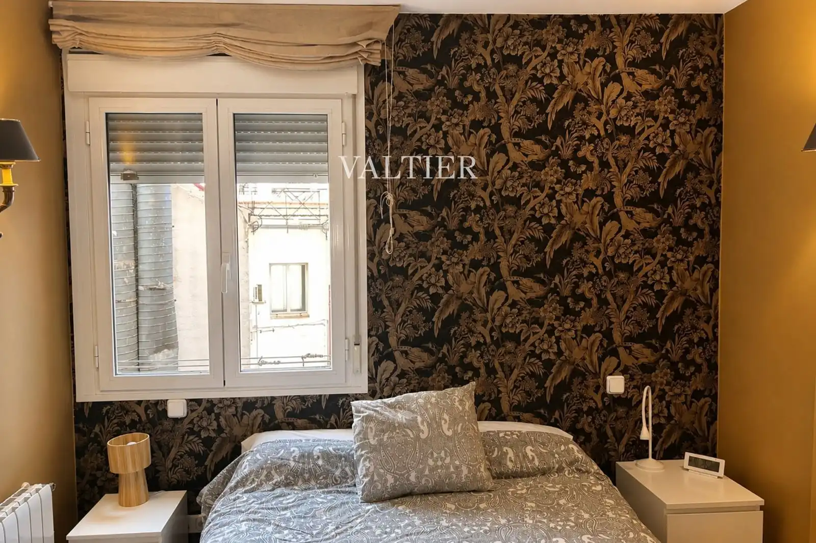 Bedroom of Attic for rent in Madrid  with Air Conditioner and Terrace