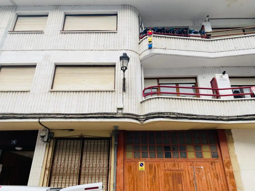 Vista exterior de Piso de alquiler en Ezcaray con Calefacción, Terraza y Balcón