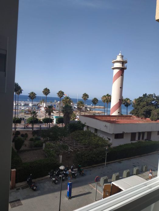Exterior view of Flat to rent in Marbella  with Furnished, Washing machine and Microwave