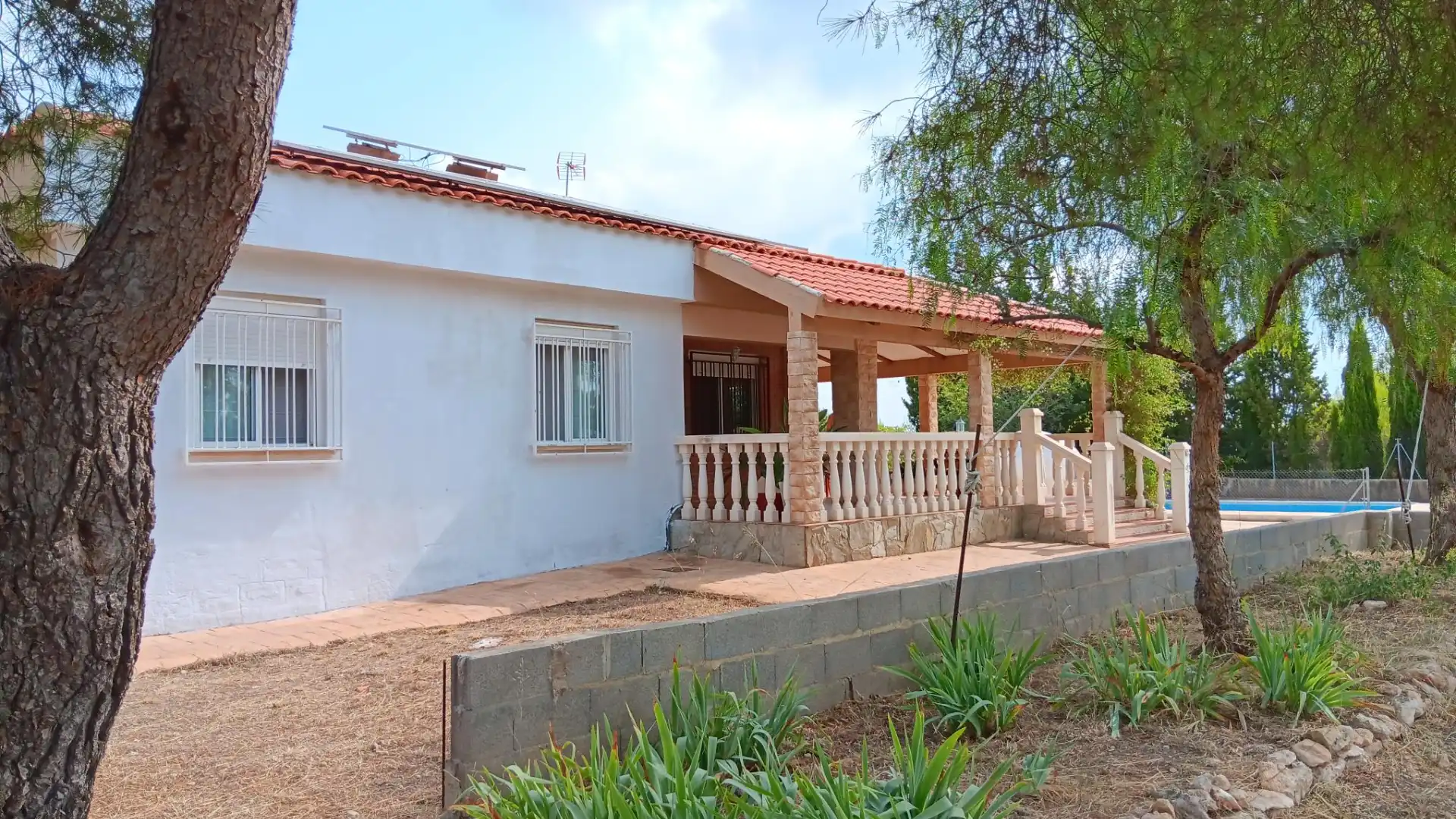 Vista exterior de Casa o chalet en venta en Cheste con Jardín privado, Terraza y Trastero