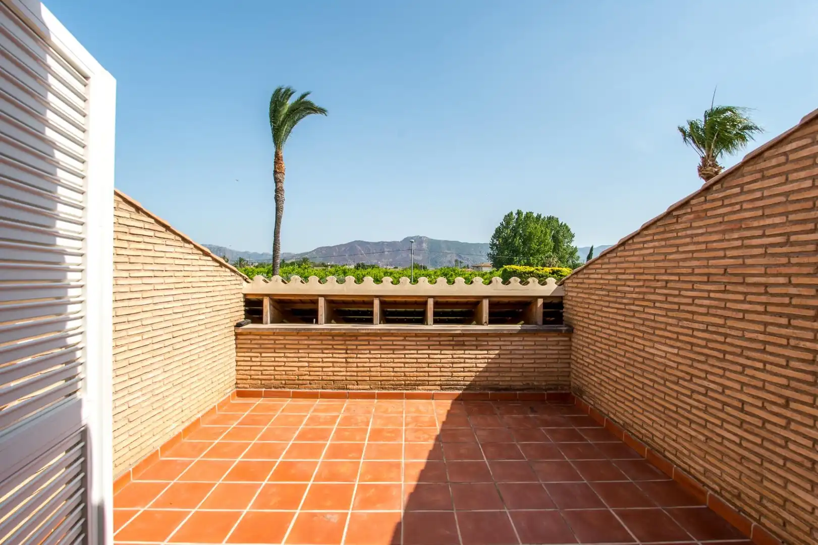 Terrassa de Casa o xalet en venda en Murcia amb Aire condicionat, Calefacció i Jardí privat