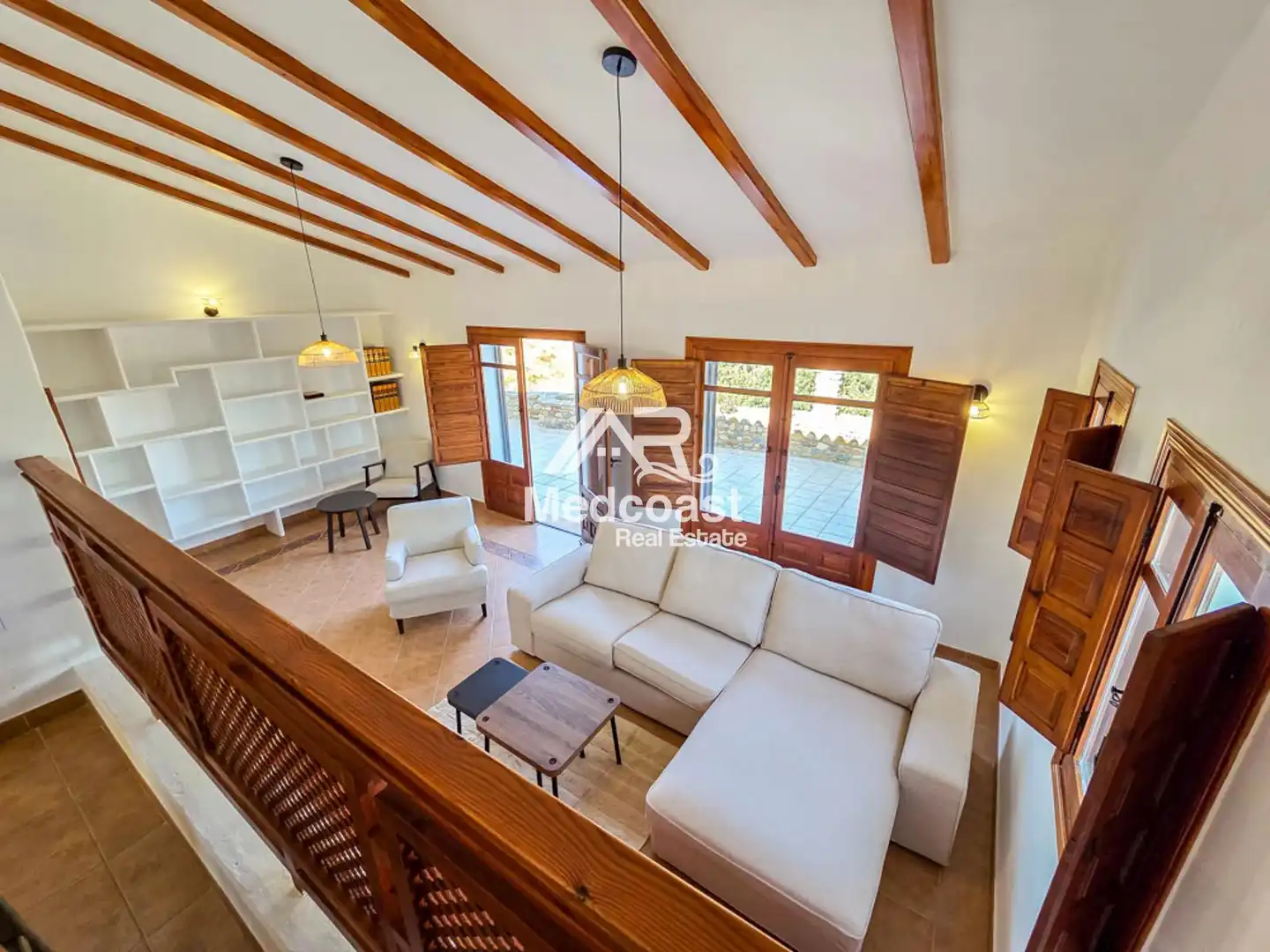 Sala d'estar de Casa o xalet en venda en Mojácar Pueblo