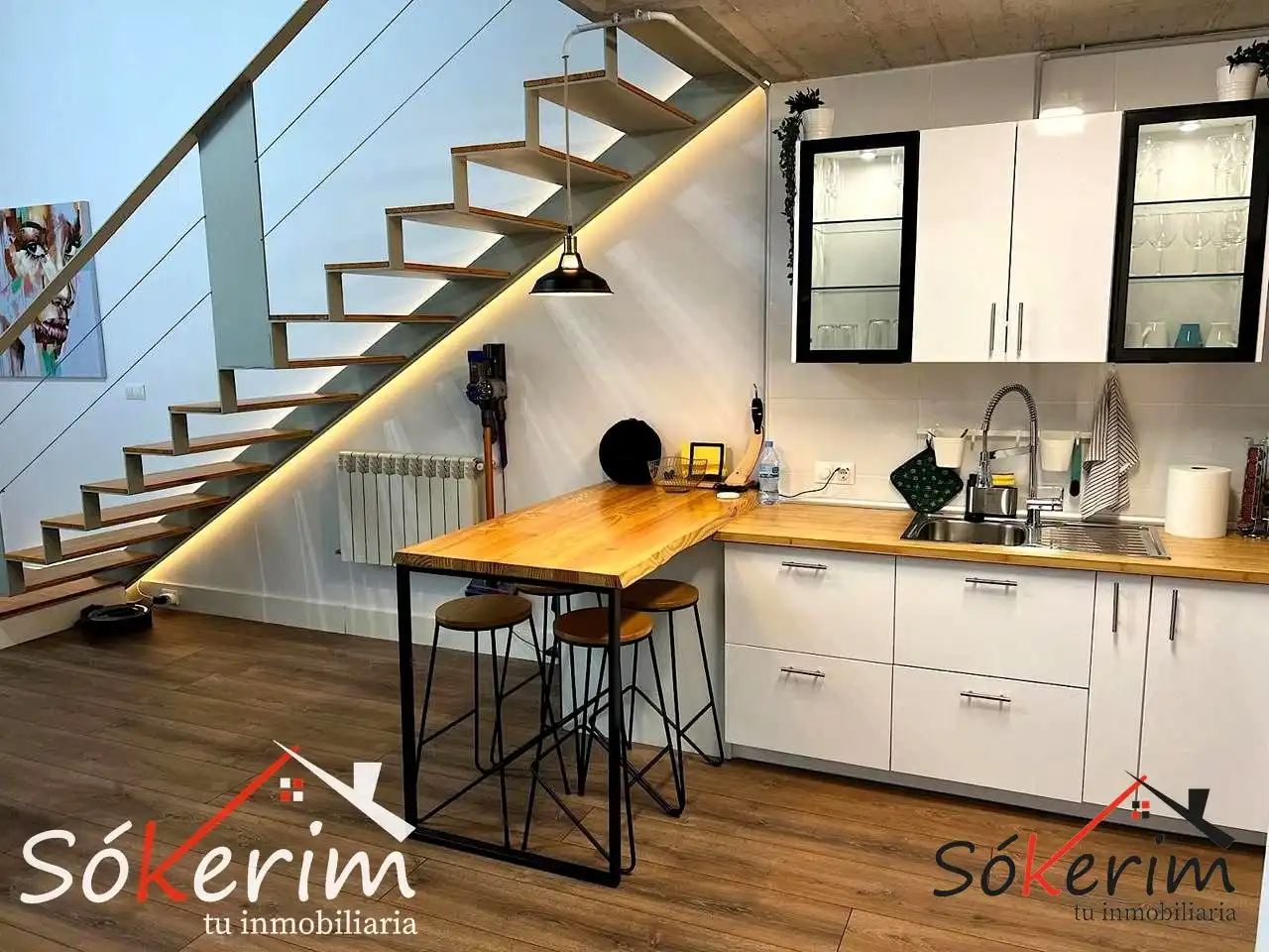 Cocina de Piso en venta en Camarma de Esteruelas con Terraza