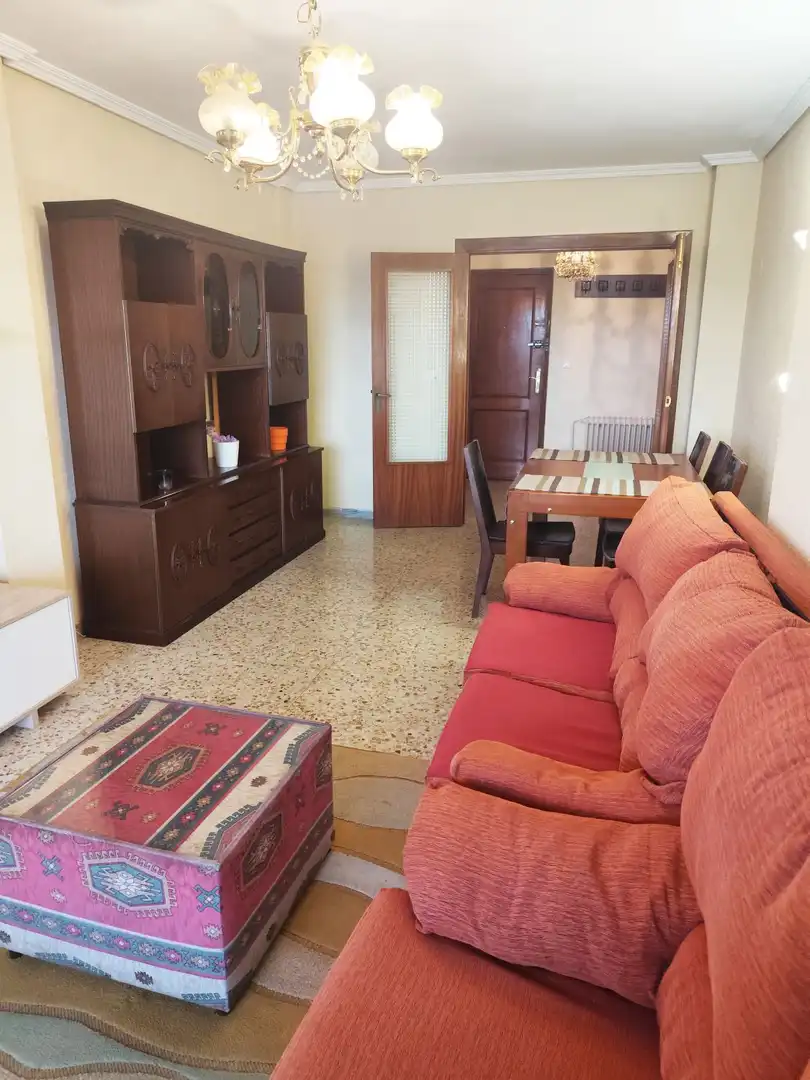 Wohnzimmer von Wohnung zum Verkauf in Palencia mit Heizung und Terrasse