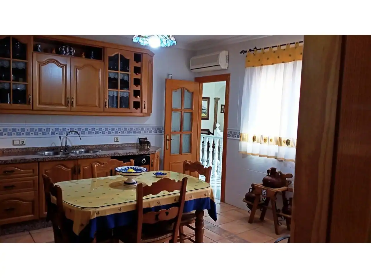 Kitchen of Houses for sale in Roquetas de Mar  with Air Conditioner, Heating and Private garden