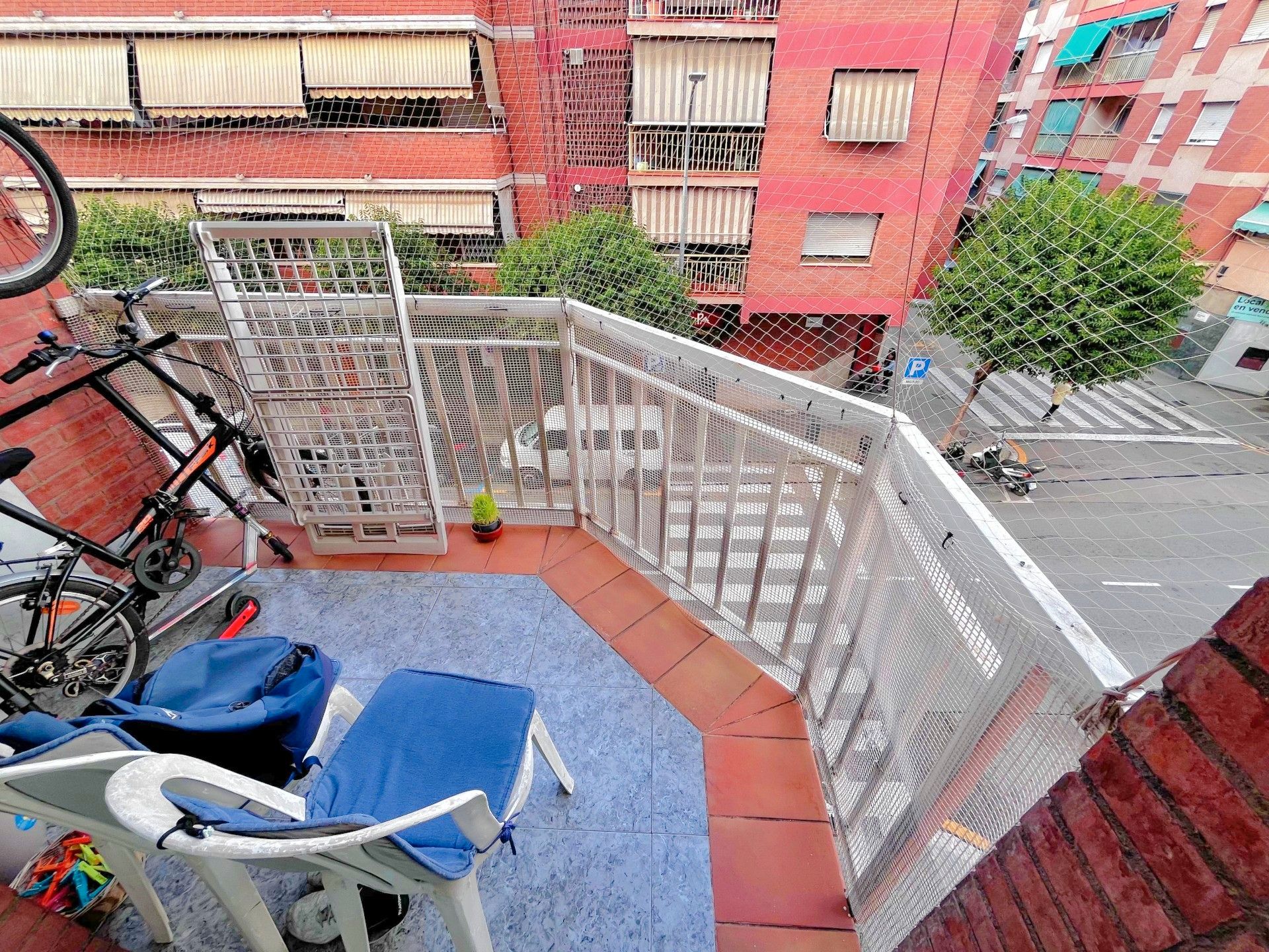 Balcony of Flat for sale in El Prat de Llobregat  with Air Conditioner, Heating and Oven