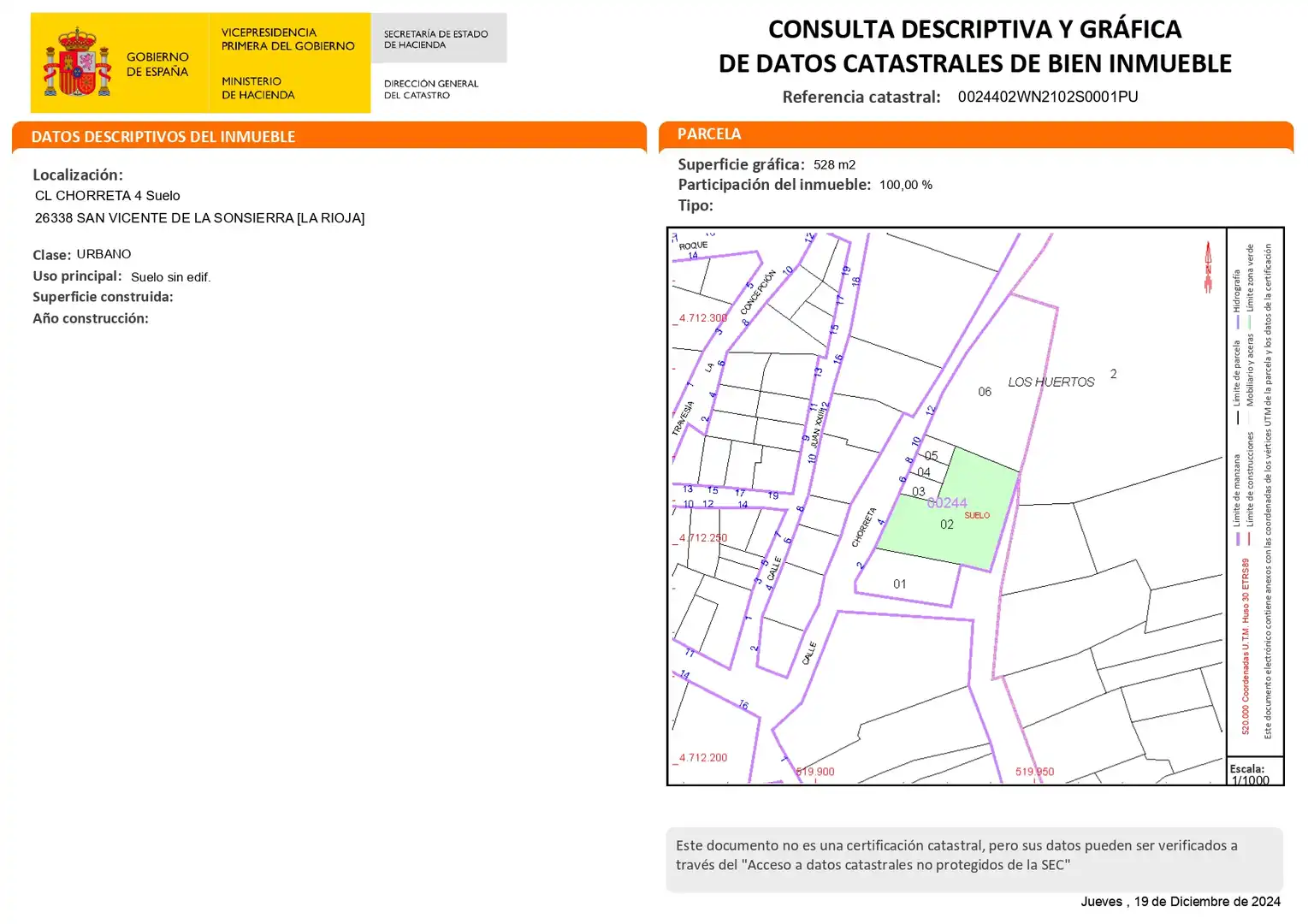 Terreno residenziale in vendita a Calle Chorreta 4, imagen 3