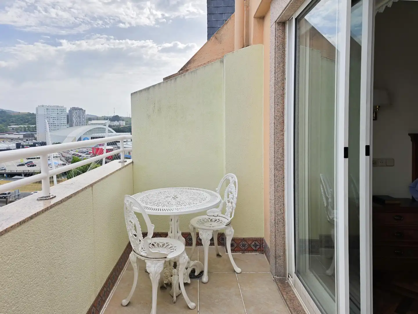 Terraza de Dúplex en venta en A Coruña Capital  con Calefacción, Parquet y Terraza