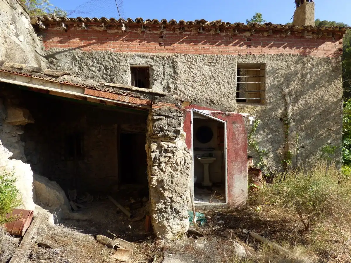 Vista exterior de Finca rústica en venta en Relleu con Jardín privado y Trastero