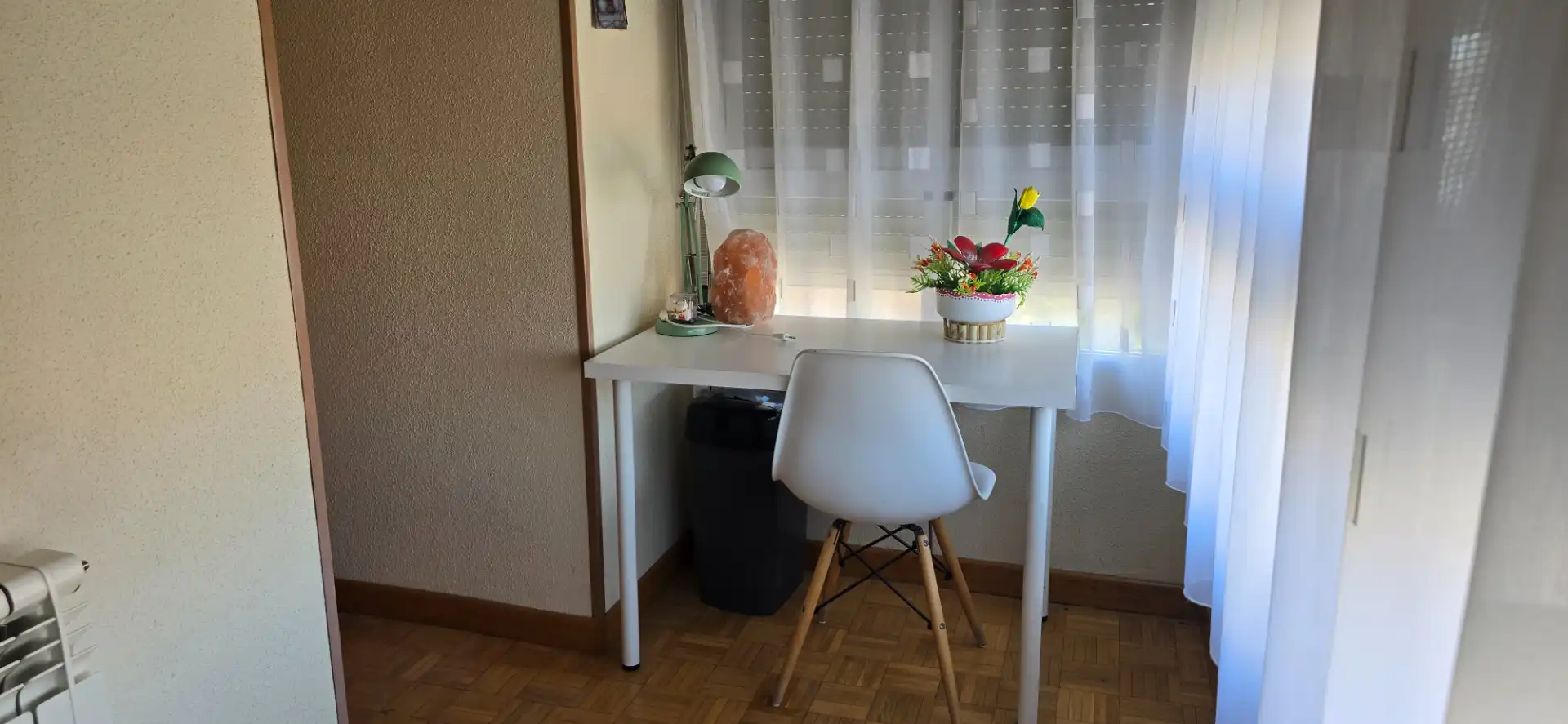Dining room of Flat for sale in Madrid  with Heating, Private garden and Terrace