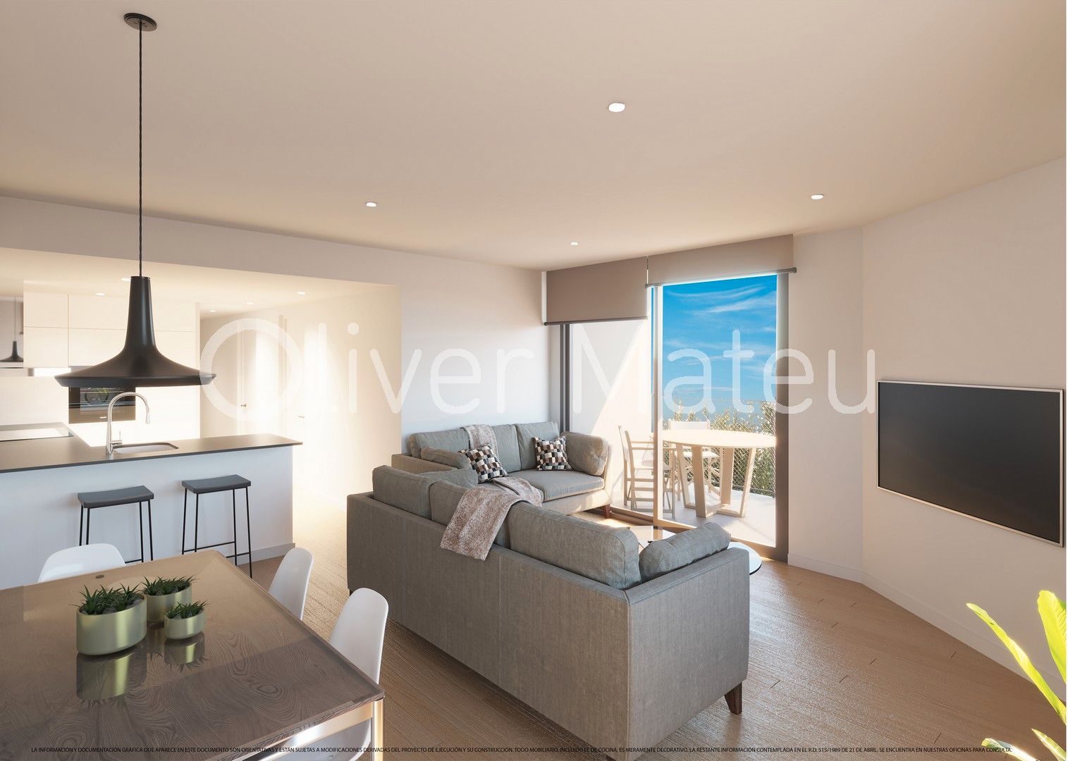 Living room of Planta baja for sale in  Palma de Mallorca  with Air Conditioner and Terrace