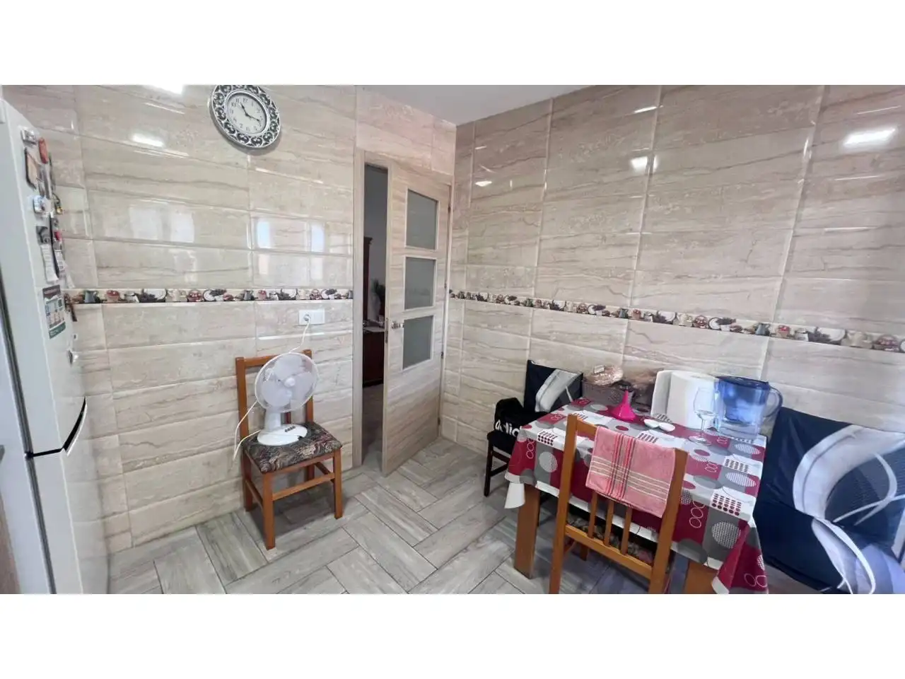 Kitchen of Flat for sale in Betxí  with Air Conditioner, Terrace and Furnished