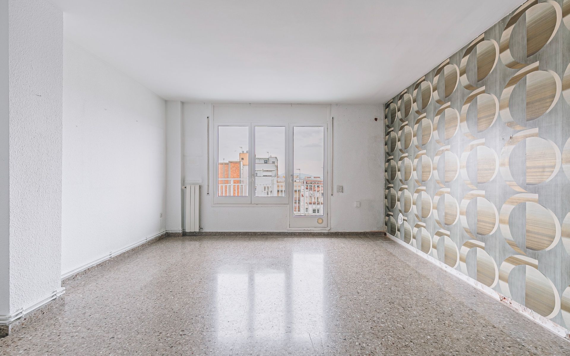 Living room of Attic for sale in  Barcelona Capital  with Heating and Terrace