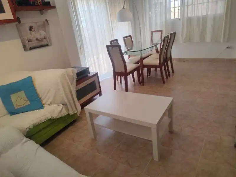 Sala de estar de Casa adosada en venta en Cullera con Aire acondicionado, Calefacción y Terraza