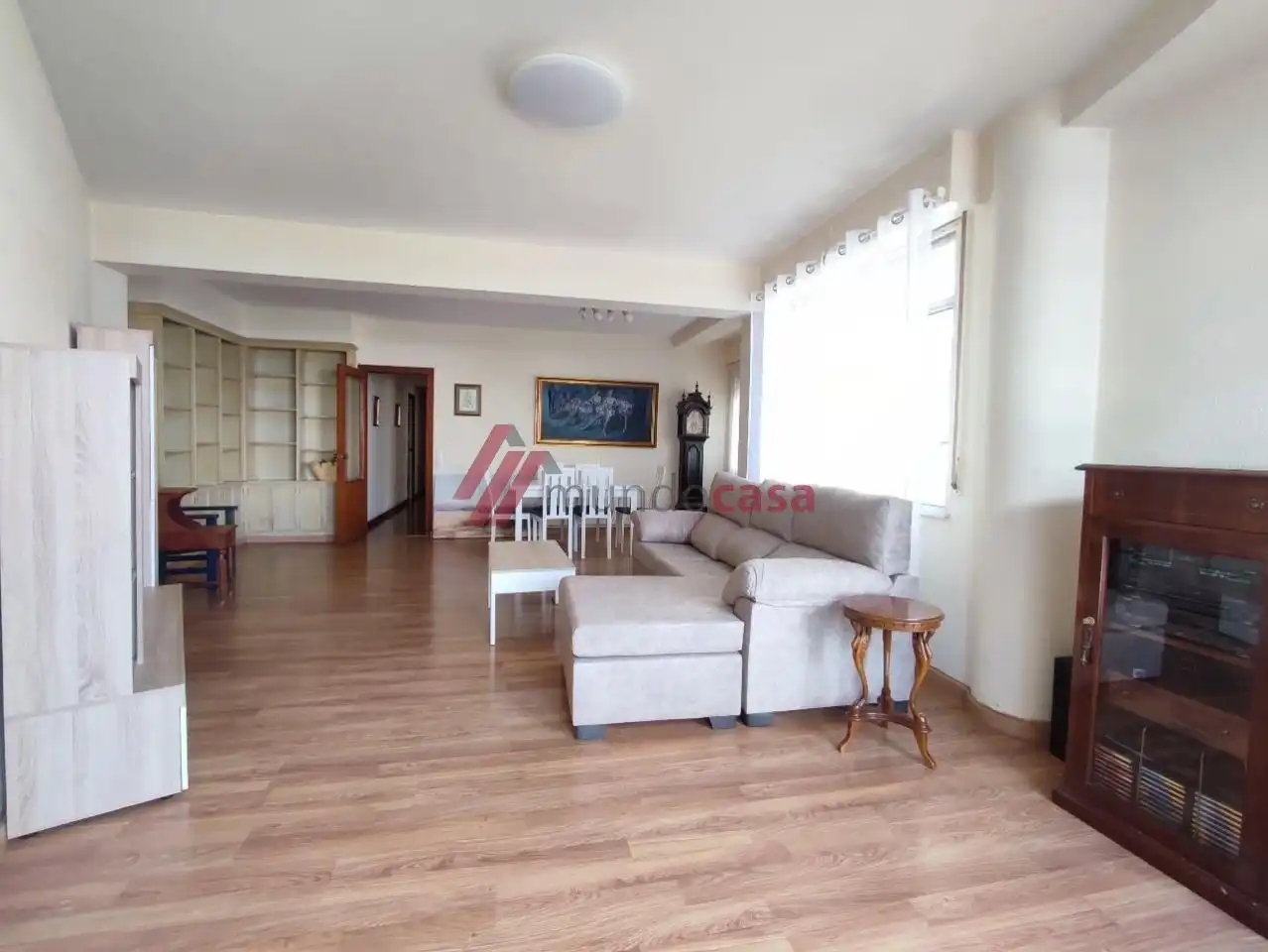 Sala de estar de Piso de alquiler en Ferrol con Calefacción, Parquet y Terraza