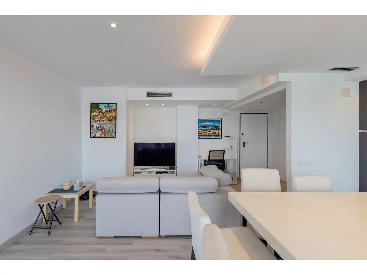 Sala de estar de Piso en venta en Valencia con Aire acondicionado, Terraza y Amueblado