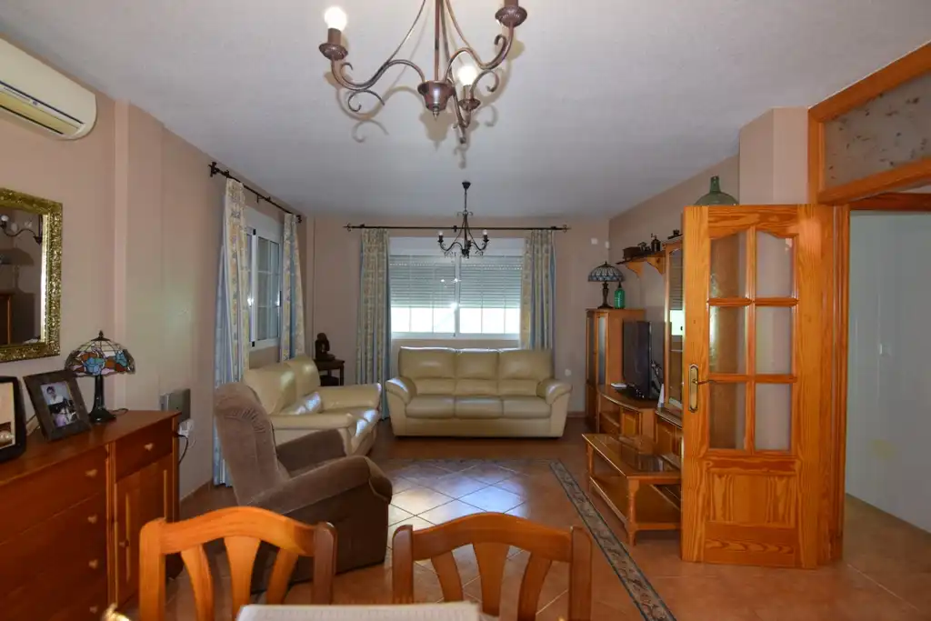 Living room of Houses for sale in Molina de Segura  with Air Conditioner, Private garden and Terrace