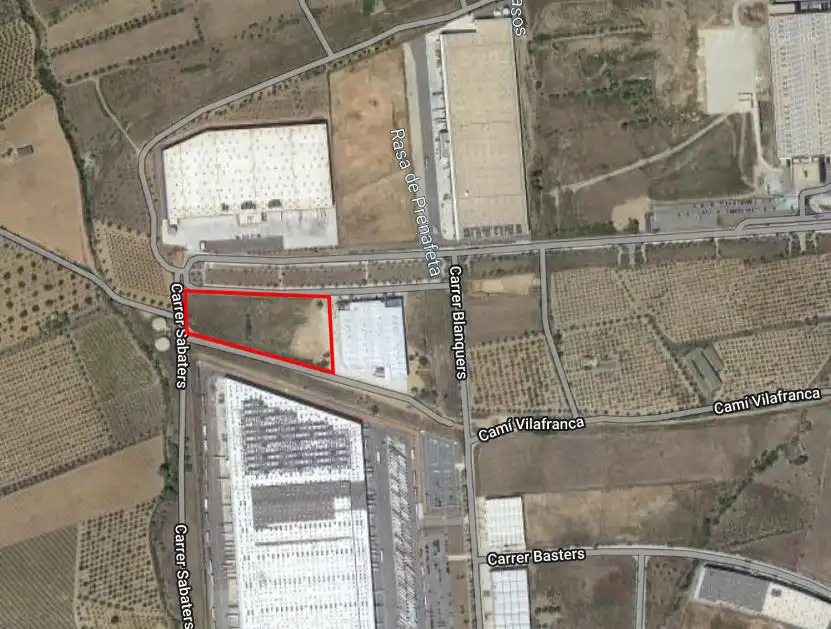 Terreny industrial en venda a Carrer Blanquers 19