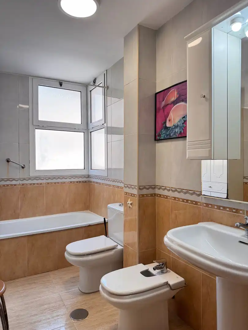 Baño de Apartamento en venta en Roquetas de Mar