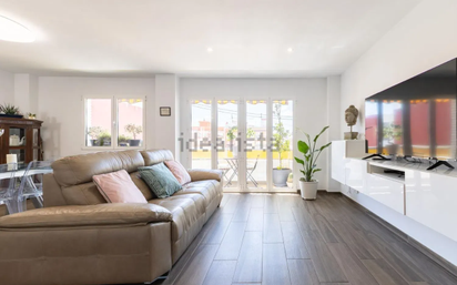 Living room of Attic for sale in  Barcelona Capital  with Heating and Terrace