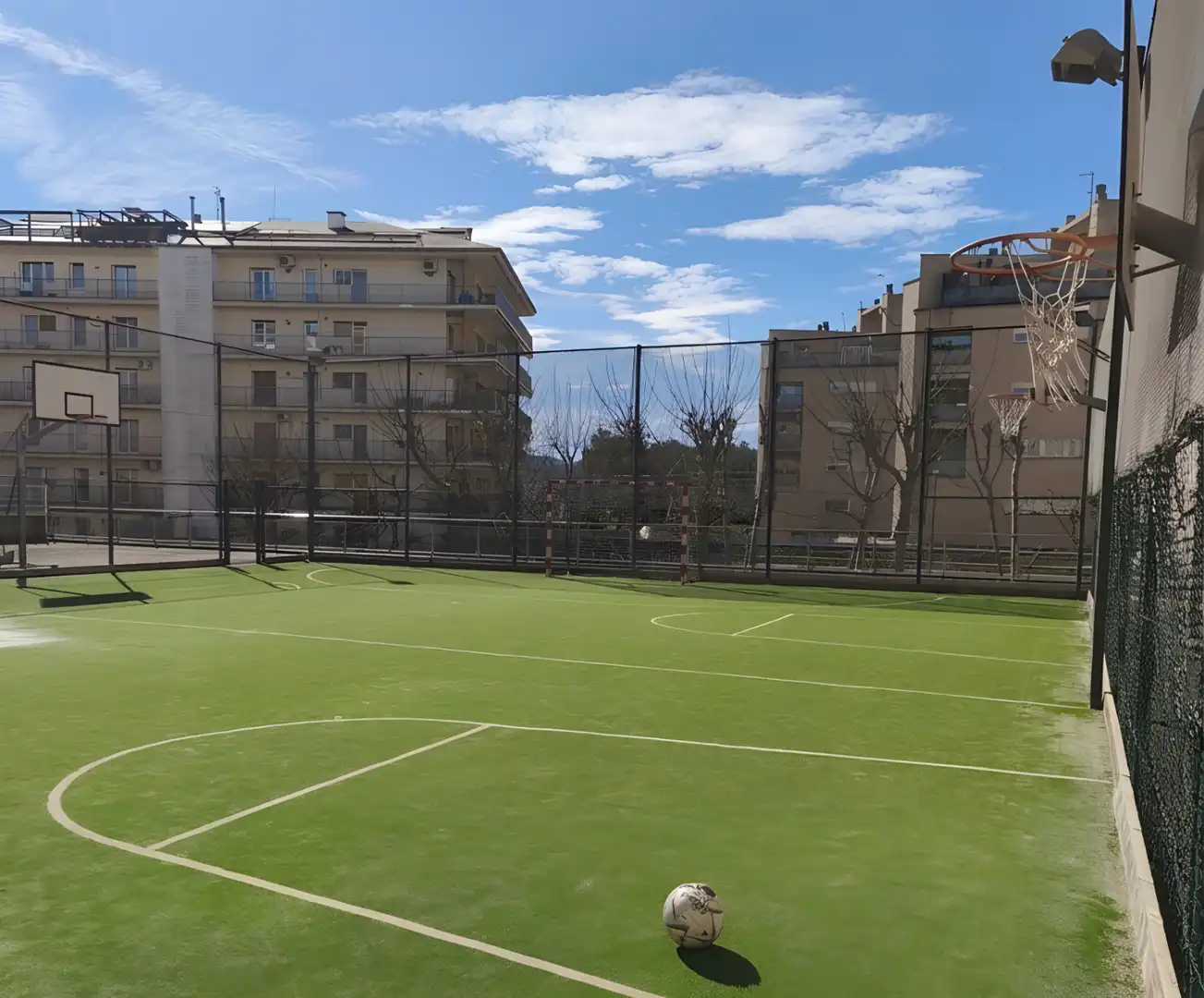 Parking of Flat for sale in Sant Cugat del Vallès  with Air Conditioner, Heating and Parquet flooring