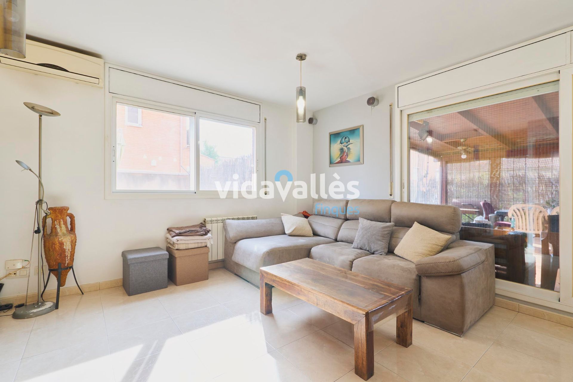 Dormitori de Casa adosada en venda en Cardedeu amb Aire condicionat, Calefacció i Jardí privat