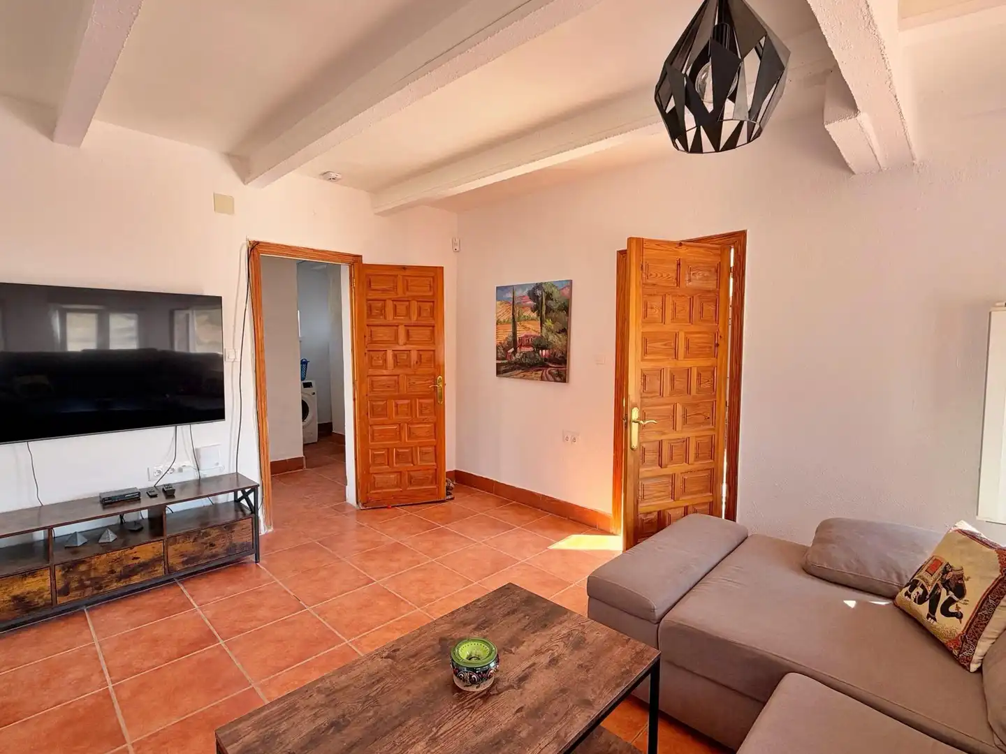 Sala d'estar de Casa o xalet en venda en Aldover, Tarragona