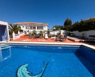 Jardí de Casa o xalet en venda en Torrox amb Aire condicionat, Terrassa i Piscina