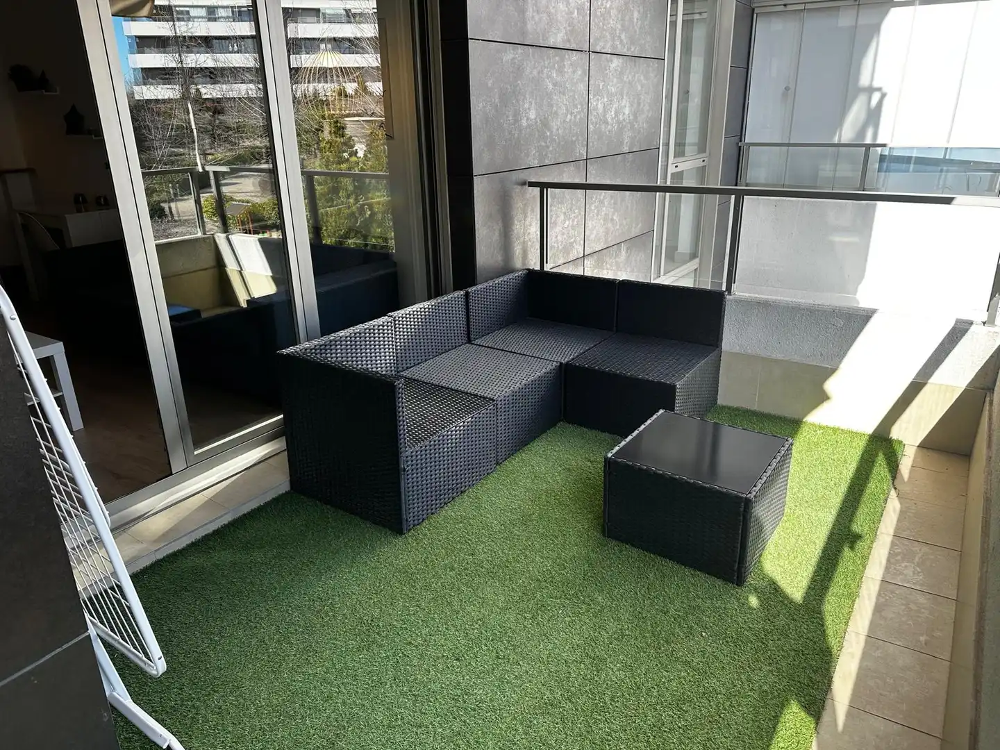 Terraza de Apartamento de alquiler en Las Rozas de Madrid con Aire acondicionado, Calefacción y Terraza
