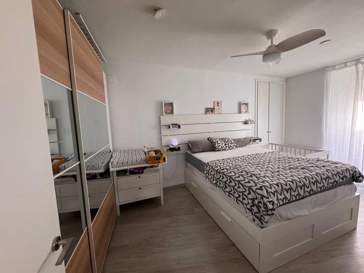 Bedroom of Flat for sale in Cubelles  with Air Conditioner and Balcony