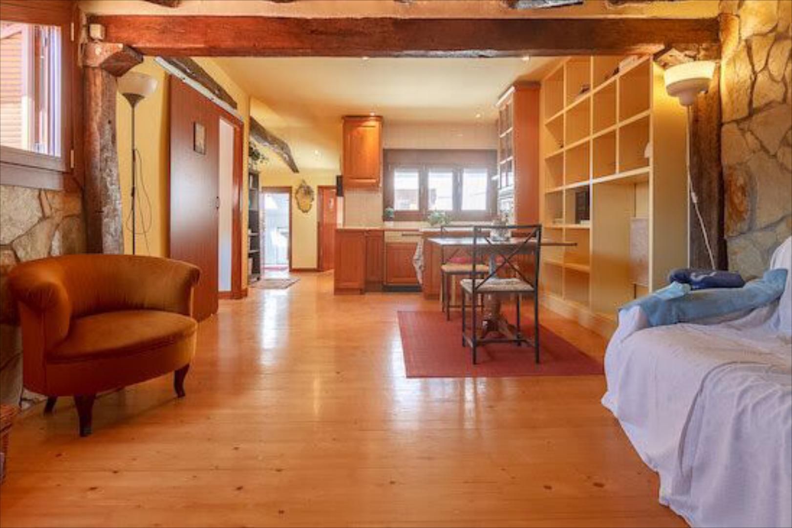 Living room of Attic for sale in Bilbao 