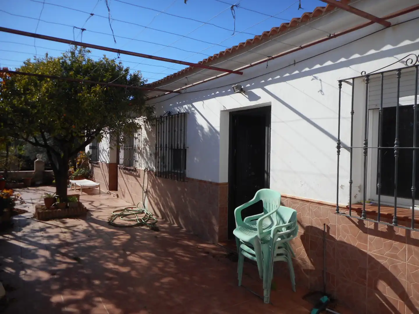 Jardín de Casa adosada en venta en Álora con Calefacción, Jardín privado y Trastero
