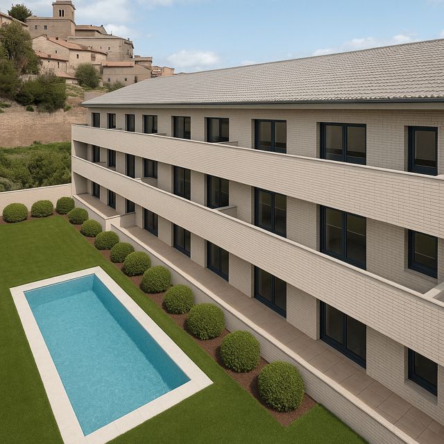 Exterior view of Flat for sale in Balaguer  with Air Conditioner, Heating and Oven