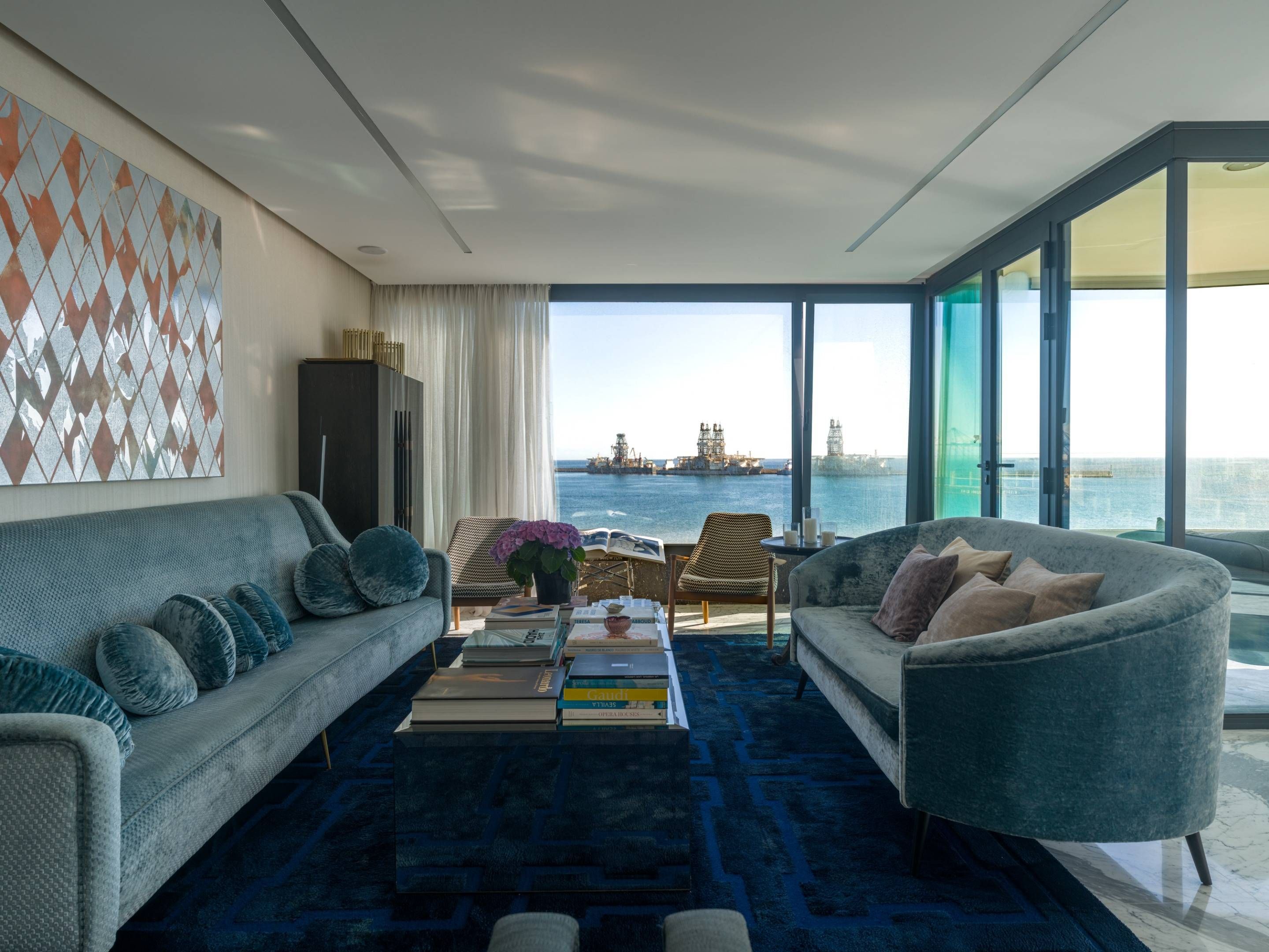 Wohnzimmer von Wohnung zur Miete in Las Palmas de Gran Canaria mit Klimaanlage, Abstellraum und Möbliert