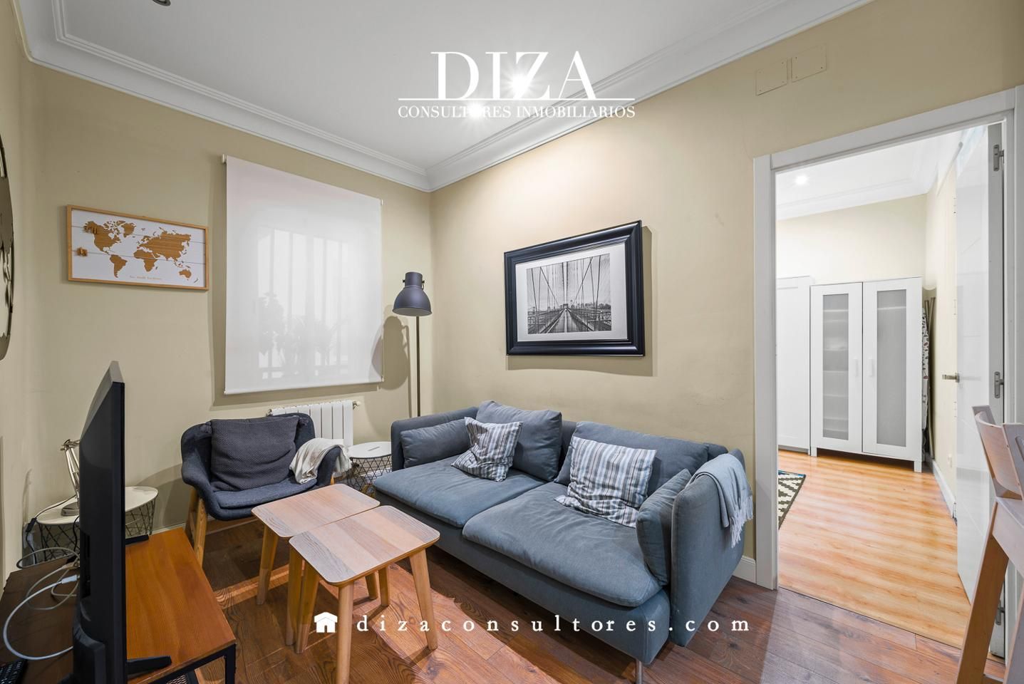 Exterior view of Planta baja to rent in  Madrid Capital  with Heating, Terrace and Furnished