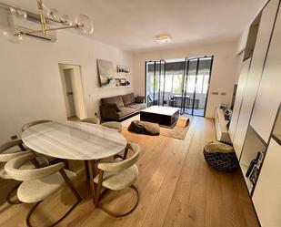 Living room of Flat to rent in  Madrid Capital  with Air Conditioner, Heating and Terrace